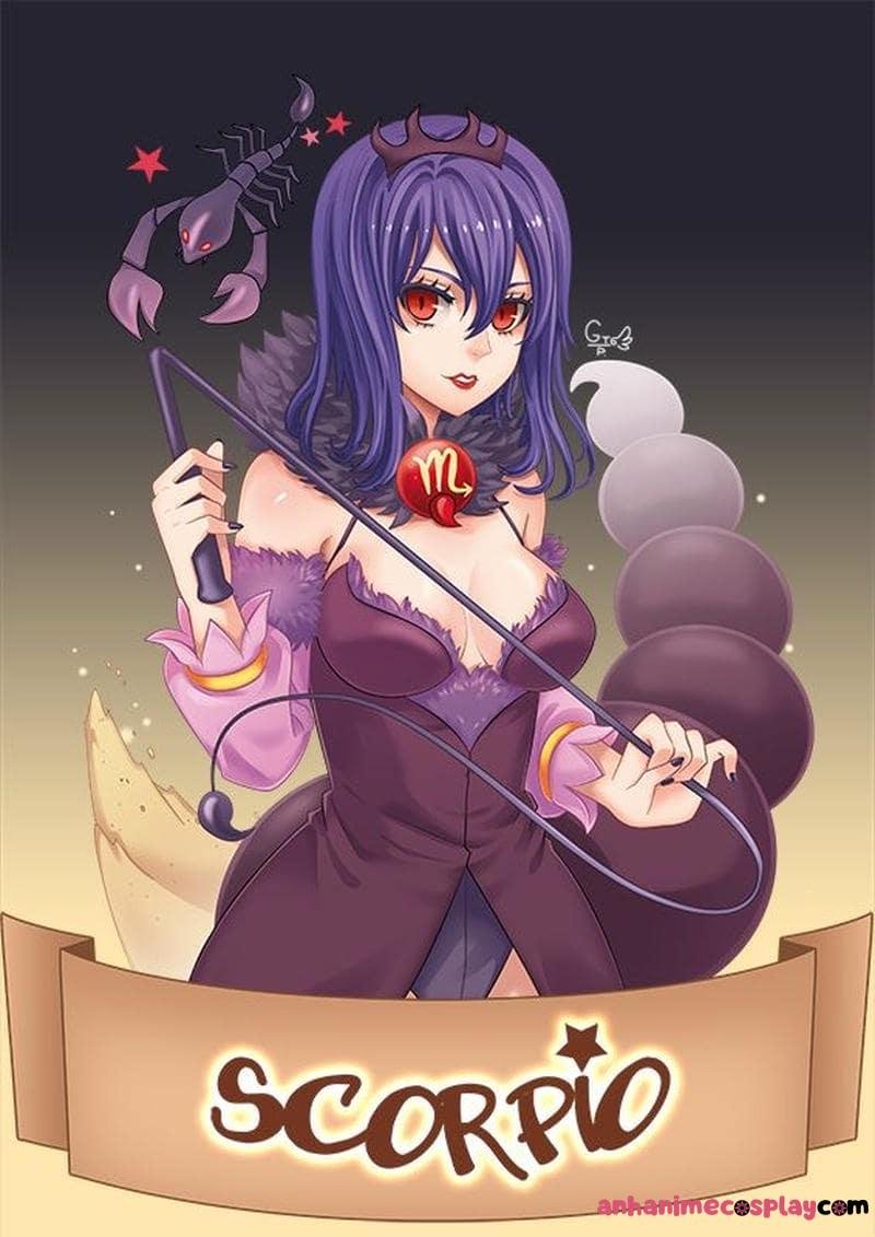 ảnh cung bọ cạp nữ anime